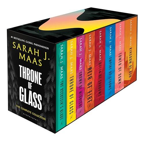 Throne of Glass Box Set (Paperback): The complete series in paperback from the author of ACOTAR: 1-8