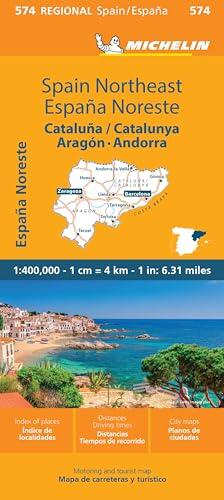 Mapa Regional Cataluña,/Catalunya, Aragón, Andorra: Straßen- und Tourismuskarte 1:400.000 - Cataluna/Aragón: 574