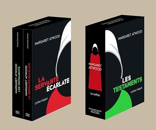 La Servante écarlate ; Les Testaments: Coffret en 2 volumes, avec 1 affiche et 6 cartes postales