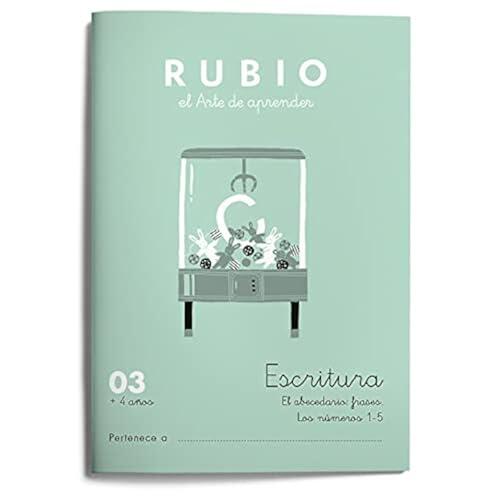 Clasico Cuadernillo Rubio Nivel 3 para Aprender a Escribir
