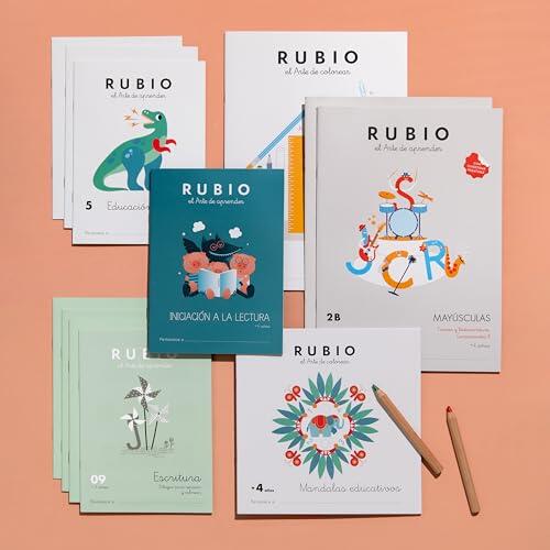 Aprender jugando: Todo sobre el pack de cuadernos RUBIO para niños de 4 años