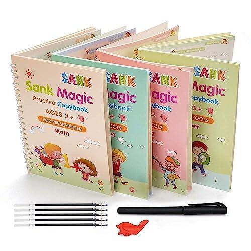 Guía completa del Sank Magic Practice Copybook: Aprendizaje y caligrafía infantil
