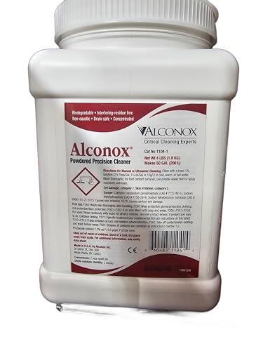 Alconox Detergente Limpieza Concentrado 4 lb Contenedor