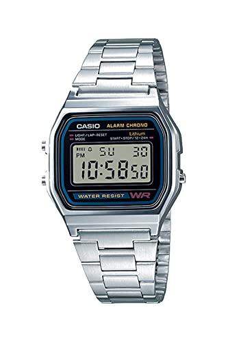 Reloj Casio A158WA-1CR, Reloj para Hombre A158WEA-1EF