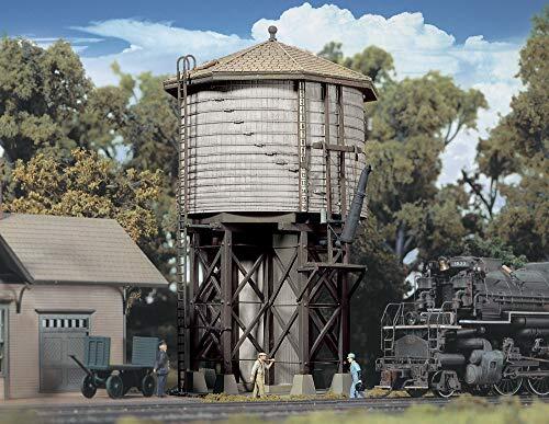Walthers Cornerstone Series Kit 933-3531 HO Scale Depósito de Agua de Madera, Gris, 6 Reino Unido