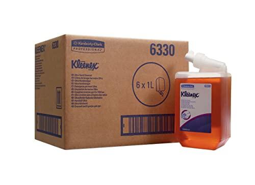 Kleenex Ultra Jabón de Manos 6330, Jabón Líquido, floral, 6 x 1L