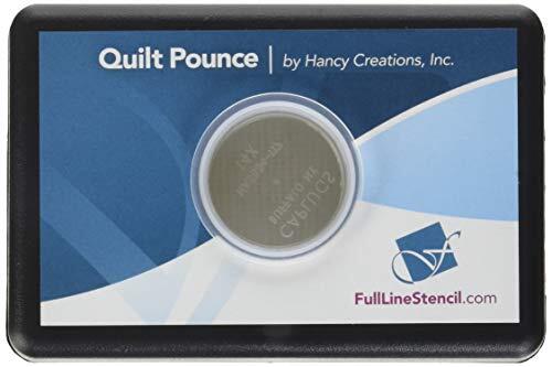 Hancy Ultimate Quilt Pounce Pad con tiza en polvo, 2 onzas, color blanco
