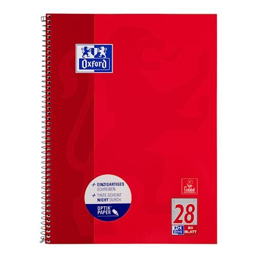 Precisión y organización en el laboratorio: análisis del cuaderno Oxford A4 rojo