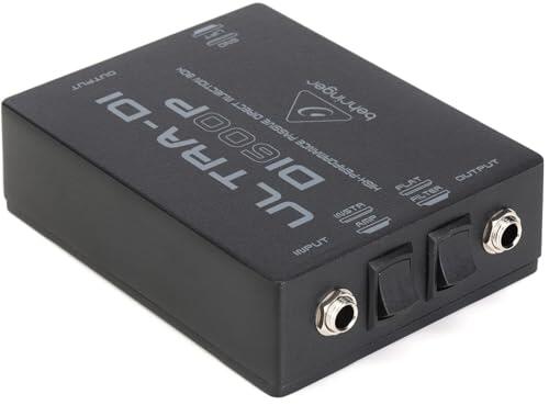 Análisis y rendimiento de la Behringer DI600P: La solución definitiva para conectar tus instrumentos