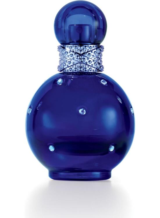 Britney Spears Midnight Fantasy 30 ml – Eau de Parfum de Mujer – Fragancia Floral Ambarina y Afrutada – Notas de Ciruela Exótica, Iris Aterciopelado y Ámbar – Frasco Azul Medianoche