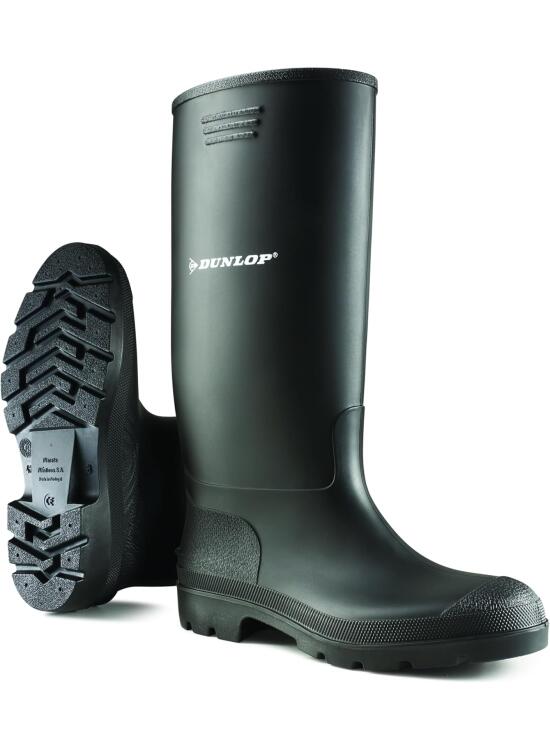 DUNLOP Pricemastor - Unisex Knee High Wellington Rain Boots for Outdoor and Gardening