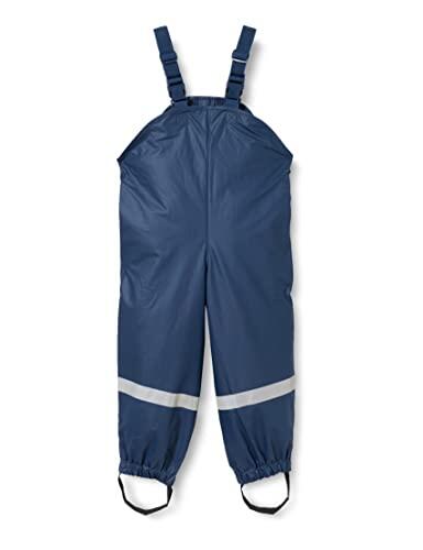 Playshoes Pantalones de Barro, Monos de lluvia para Unisex niños, Azul (Dark Blue), 80