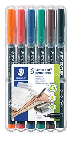 Precisión y Versatilidad: Análisis de los Rotuladores Staedtler Lumocolor 318 WP6