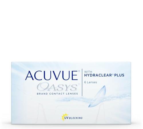 ACUVUE® OASYS with HYDRACLEAR® PLUS - Reemplazo Quincenal - protección UV - 6 lentes