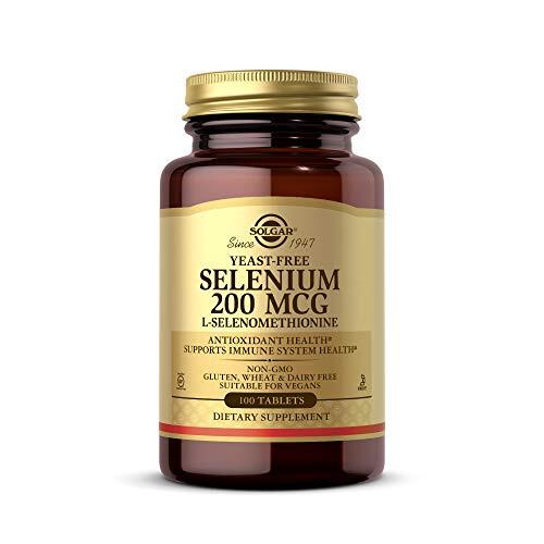Solgar SELENIO 200 mcg. (Sin Levadura), (100) COMPIRMIDOS