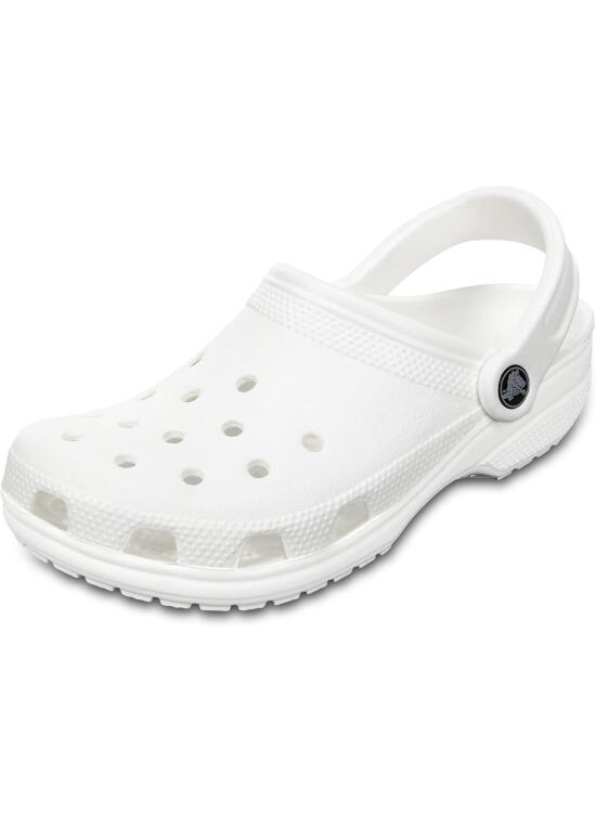 Crocs Unisex Adulto Classic Clog Zueco, White, 42/43 EU