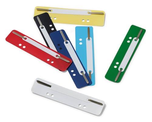 Durable 690100Fastener Flexicolores surtidos, 1 paquete de 250 unidades