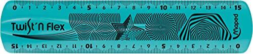 Maped 279110 - Regla Twist Flexible de 15 cm