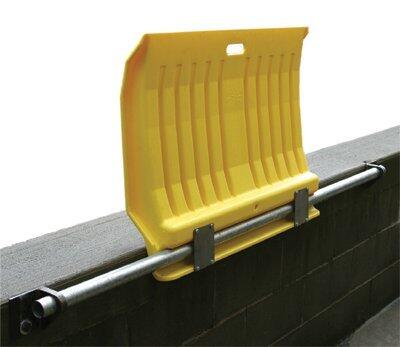 Eagle 1796 fijo Poly dockplate, 26 cm de largo x 35 "Ancho x Altura de 5 cm, amarillo, para mano camiones