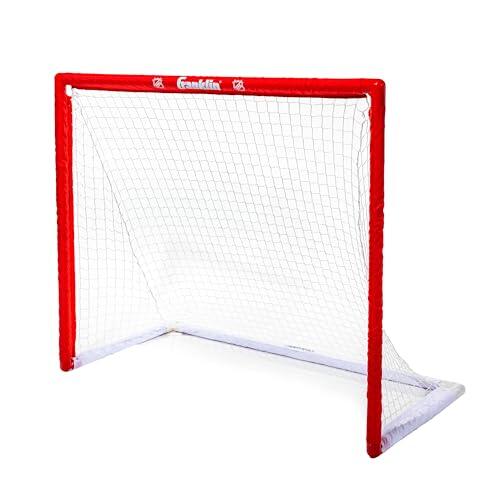 Franklin Sports NHL Portería de jóquey Urbano para niños, 117 cm, portátil, de PVC Ligero, con Red, jóquey sobre Patines
