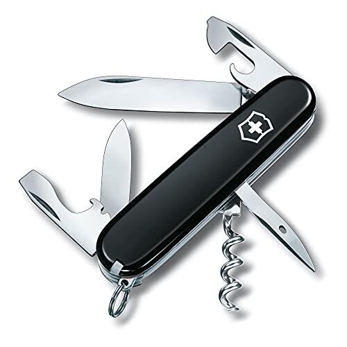 Victorinox Spartan, Navaja con 12 funciones, incluyendo hoja, sacacorchos y abrelatas
