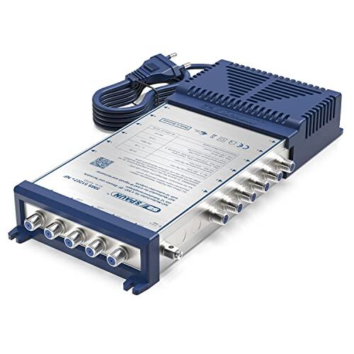 Análisis técnico del multiswitch Spaun SMS 51207+ NF para instalaciones de satélite