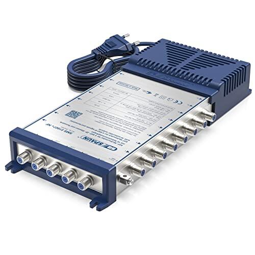 Optimización de Señales de TV: Análisis del Multiswitch Spaun SMS 51607+ NF