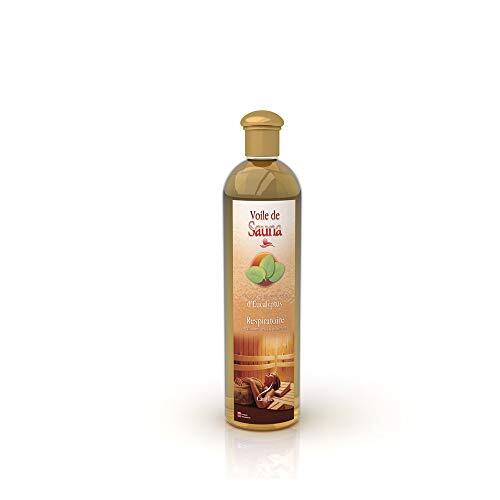 Camylle - Fragancia Sauna Eucalipto - A base de Aceites Esenciales Puros y Naturales para Sauna - Respiratorio con aromas frescos y penetrantes - 250ml