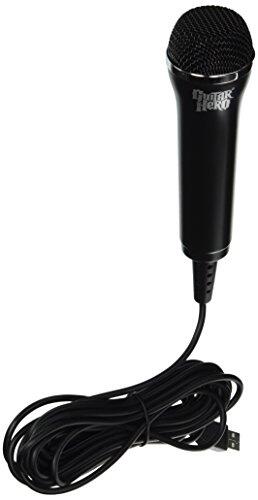 Activision Guitar Hero - Micrófono USB con cable para Xbox 360, PlayStation 2 y 3, Nintendo Wii