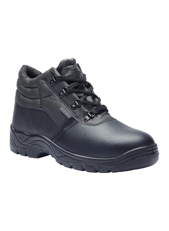 Blackrock Chukka Botas de Trabajo, Botas de Seguridad, Calzado de Seguridad, Puntera de Acero, Hombre Mujer Mujer Mujer, Calzado de Trabajo, Negro, Jardinería, Corte Ancho, Antideslizantes, De Obra