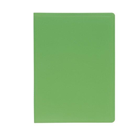 Exacompta 8513E - Carpeta de 10 fundas PVC, A4, color verde