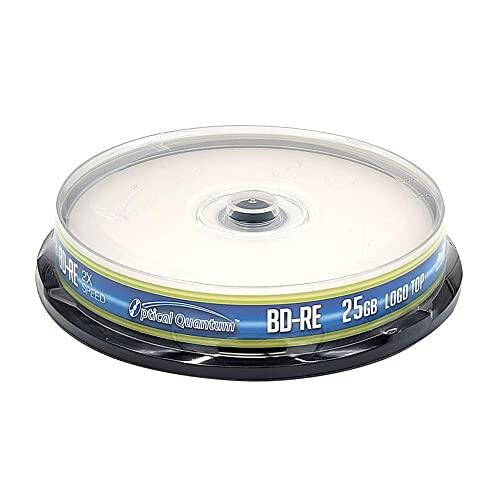BLU-Ray Double Layer Recordable Logo Top 10-Disc Spindle