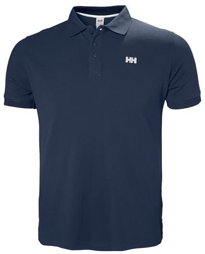 Helly Hansen Hombres Driftline Polo, Azul Marino, L