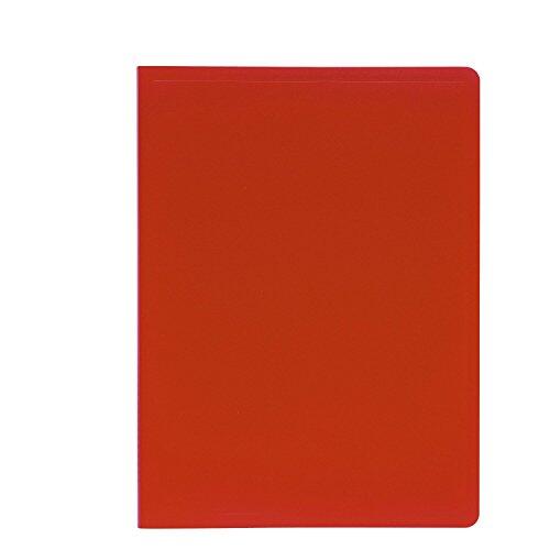Exacompta 8585E - Carpeta de 80 fundas PVC, A4, color rojo