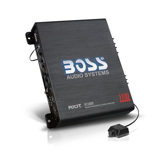 Potencia y Rendimiento en el Audio para Automóviles: Análisis del Amplificador BOSS Audio Systems R1100M