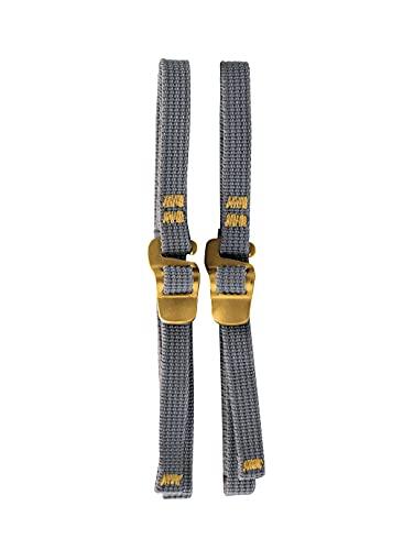 Accessory Strap with Hook Buckle 10mm Webbing - 1.0m - C: amarillo