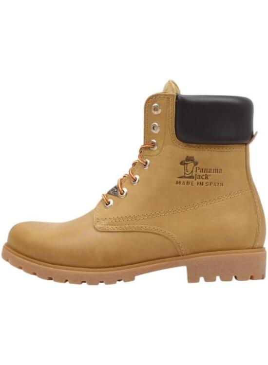 Panama Jack Panama 03, Botas Clasicas Hombre, Amarillo Napa Vintage, 43 EU