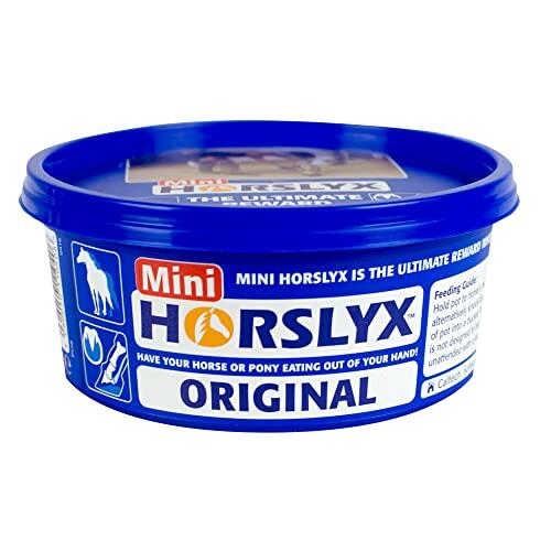 Protección natural equina: Análisis de la piedra de lamer Horslyx con ajo
