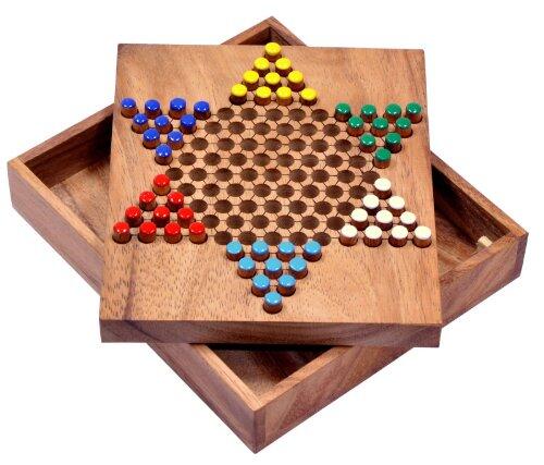 Estrategia y Tradición: Análisis del Juego de Mesa LOGOPLAY Star Halma de Madera