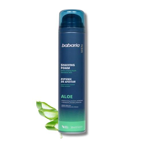Babaria - Espuma De Afeitar Con Aloe - Pieles Sensibles - 300 Ml