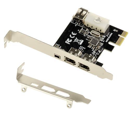 Conecta tus dispositivos FireWire antiguos a PCs modernos con esta tarjeta PCIe