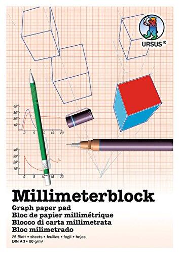 Precisión milimétrica para dibujo técnico: Análisis del bloc Ursus A3