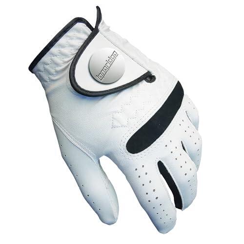 Longridge Guante de golf blanco para todo clima - (diestro, extragrande)