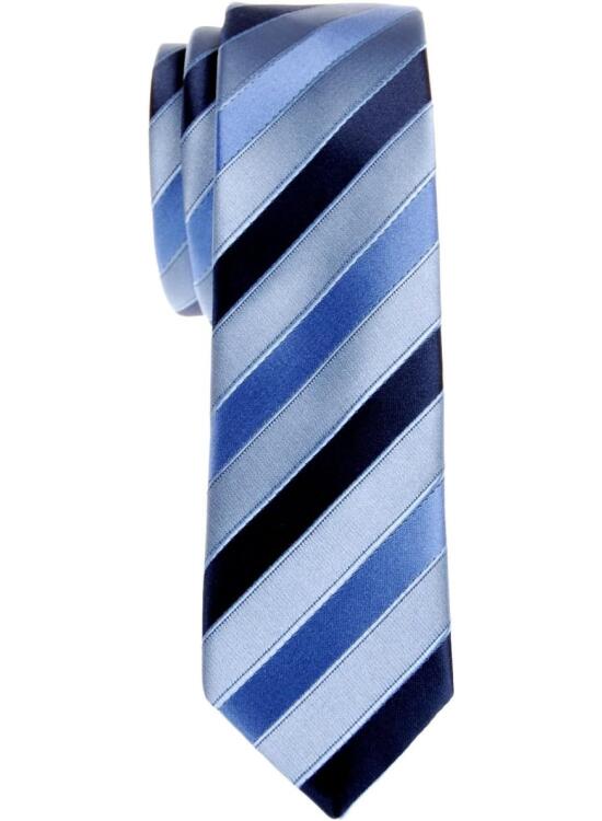 Retreez Corbata de microfibra fina a rayas tricolor para hombres