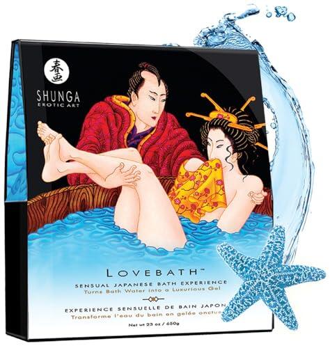 Shunga Love Bath Ocean Temptations, Color Azul - 650 gr