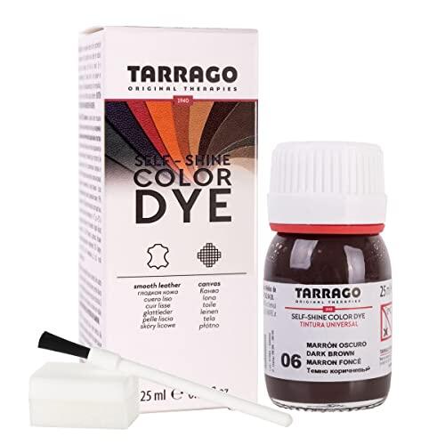 Tinte para Zapatos y Bolsos de Cuero y Textil con Esponja y Brocha | Cubre Rozaduras y Desgastes del Calzado | Gama de 90 colores