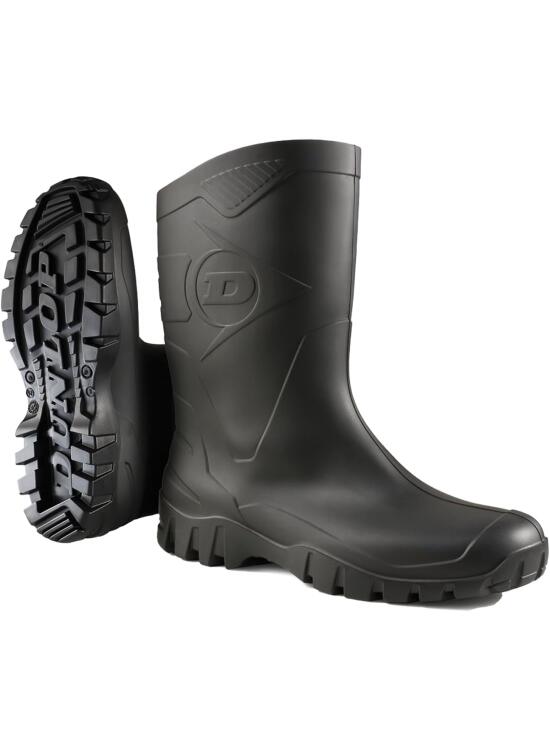 DUNLOP Protective Footwear, K500011, Pantorrilla Baja, Negro, Talla 45 EU