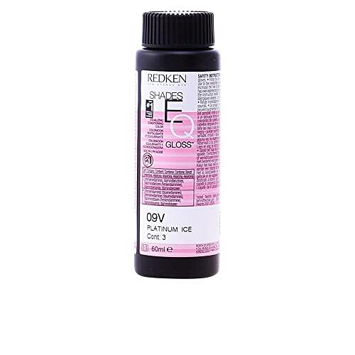 Redken Shades Eq - Cuidado capilar, color 09v platinum ice, 60 ml