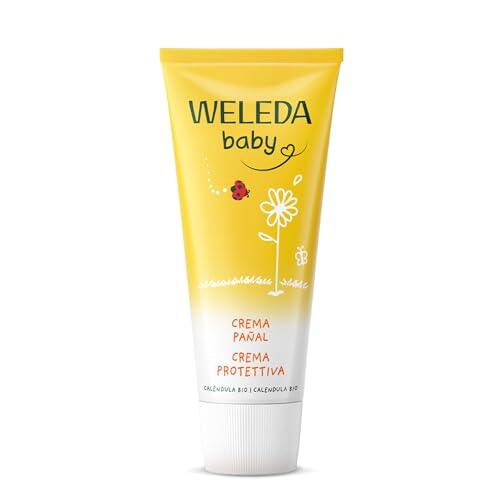 Weleda - Crema Pañal de Caléndula Bebé Piel Sensible 75 ml | Caléndula, calma y protege, culito del bebé, piel sensible, uso diario, cuidado natural, sin irritación