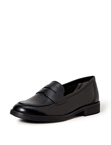 Geox J AGATA D, Mocasines para Niñas, BLACK, 37 EU